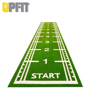 Chất lượng cao chức năng cỏ nhân tạo cho tập thể Dục Đào Tạo phòng tập thể dục nóng bán với đánh dấu số Turf - Product Image 1