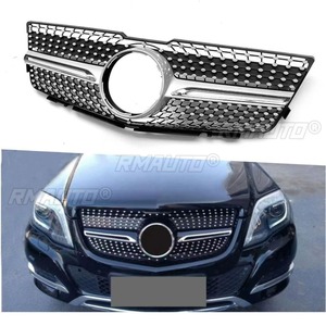 Bandes décoratives pour calandre de voiture, kit carrosserie de calandre de course, calandre avant pour Mercedes Benz GLK X204 2013-2015, pièce extérieure - Product Image 1