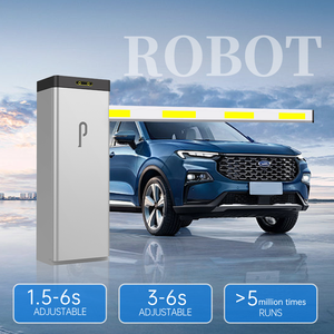 JWSY J-DZ101 trafik bariyeri erişim sistemi 120W Motor otomatik düz Metal sonrası uzaktan kumanda bom için ayarlanabilir hız - Product Image 4