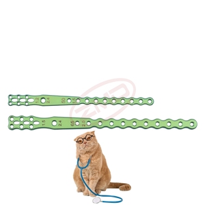 ZMD AO veterinario ortopedico in titanio impianta tagliabile piastre per tarsale carpale artrodesi per animali domestici strumenti chirurgici per ossa - Product Image 1