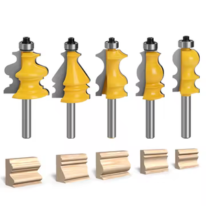 <strong>Molding</strong> <strong>Router</strong> <strong>Bit</strong> Corner Rounding Edge-Forming Roundover Beading Woodworking Milling Cutter Tool Carbide CNC Trimmer <strong>Bit</strong> - Product Image 2