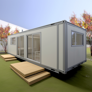 Casa Modular Plegable de 3 Dormitorios, Oficina Prefabricada, Casas Contenedor Prefabricadas, Casa Contenedor Pequeña y Plegable de Lujo - Product Image 6