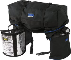 Échantillon gratuit, sacoche de moto en cuir de haute qualité, ensemble de 2 pièces, résistant, imperméable, PVC avec clous, sacoche de selle - Product Image 1