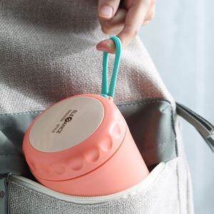 Portable MINI Warmer Lunch Container Food Grade Stainless Steel Kids Thermos Food Jar With Handle - Product Image 4