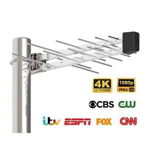 Produto mais vendido dvb-t digital active hd outdoor tv uhf antena 20-ex hdtv tv antena para obter canais locais