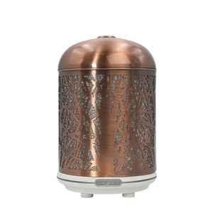 Özel kırmızı bronz Metal difüzör uçucu yağlar için kolay kontrol taşınabilir otomatik sprey akıllı hava ev difüzör elektrik güç - Product Image 2