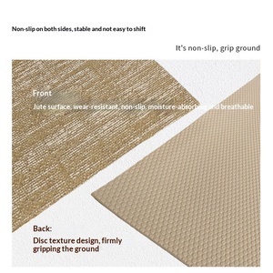 Tapete de <span class=keywords><strong>Yoga</strong></span> Profesional Cuidadosamente Seleccionado, Absorbente de Sudor, Antideslizante, Rectangular de 183 cm, para Ejercicio en Interiores y Uso Doméstico - Product Image 3