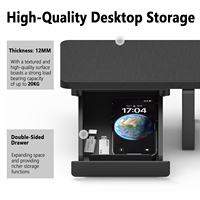 Desktopcomputer Monitor Riser Stand Toetsenbordopslag Laptophouder voor thuiskantoor