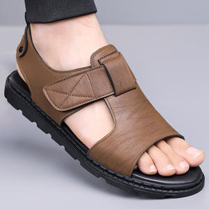 Sandalias de Plataforma para Hombre, para Uso Casual de Verano, Transpirables, con Suela Suave, Modernas, con Soporte de Arco, Hechas de Cuero - Product Image 4