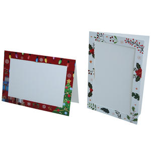 Cartes de cadre <span class=keywords><strong>photo</strong></span> avec enveloppes 4x6 cadres <span class=keywords><strong>photo</strong></span> en papier cartes de voeux pour mariage, anniversaire (48 ensembles, 4 motifs) - Product Image 3