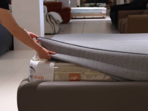 แผ่นรองนอนทำความร้อนและทำความเย็นด้วยน้ำ ระบบ AI Smart Sleep พร้อมผ้าปู<span class=keywords><strong>ที่นอน</strong></span>แบบรัดมุม ควบคุมอุณหภูมิแบบสองโซน - Product Image 4