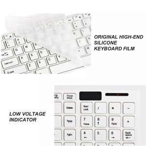 Conjunto combinado de teclado y ratón inalámbrico Delgado, Mini teclado y ratón portátil para Notebook, portátil, Mac, PC de escritorio - Product Image 5