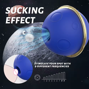 Serin gezegen şekli klitoris meme emme vibratör mastürbasyon cihazları yetişkin ürünleri kadınlar için enayi seks oyuncak - Product Image 1