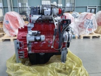 Ensemble moteur diesel Foton 4 cylindres d'origine Tier3 à démarrage électrique 86 kW QSF3.8 avec moteur et pompe pour la construction
