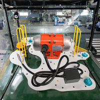 Betonvibrator Einphasig 100W 110/220/380V Asynchronmotor IP65 130kg Schüttelkraft 50/60Hz Isolationsklasse F 2-polig für Silo