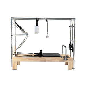 Chinesische Lieferanten: Pilates Reformer mit Turm, einstellbarer Spannung, leise – Pilates Reformer Board - Product Image 5