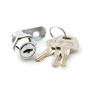 Manufacturers Sales Zinc Alloy JK517 Wireless Security Locks Tubular Mechanical Key Cam Lock