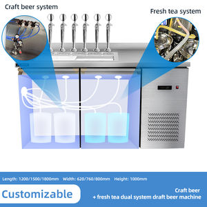 Lanxin Machine automatique <span class=keywords><strong>à</strong></span> battre le lait frais Machine commerciale <span class=keywords><strong>à</strong></span> verser <span class=keywords><strong>à</strong></span> <span class=keywords><strong>la</strong></span> main pour table basse Thé aux fruits Machine <span class=keywords><strong>à</strong></span> bière pression réfrigérée - Product Image 3