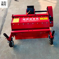 Traktor Mini Pertanian Tangan, Mesin Pengolah Tanah Rotary Tiller, Penggunaan Mesin Pengembalikan Jerami Jagung