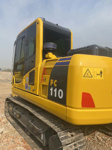 Excavatrice d'occasion Komatsu PC110 de 11 tonnes, haute performance, en stock, à vendre avec certifications CE et EPA - Product Image 4