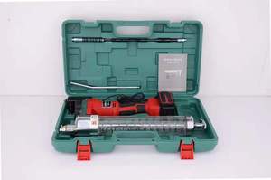 Pistolet à <span class=keywords><strong>graisse</strong></span> en acier rechargeable <span class=keywords><strong>18V</strong></span> à piles 1500mAh DC <span class=keywords><strong>Pompe</strong></span> à huile Tarnsfer - Product Image 6
