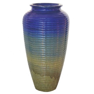 Pots à <span class=keywords><strong>fleurs</strong></span> en céramique <span class=keywords><strong>de</strong></span> grande taille, jardinières pour <span class=keywords><strong>plantes</strong></span>, pots <span class=keywords><strong>de</strong></span> décoration d'extérieur - Product Image 2