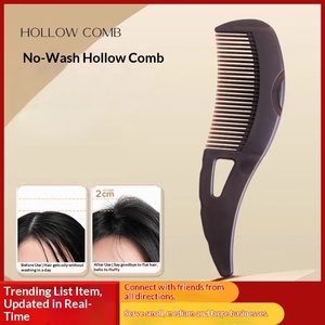 Pettine in Plastica per Rimozione Olio, Pettine Cavo <span class=keywords><strong>Senza</strong></span> Lavaggio per Pulizia del Cuoio Capelluto, Pettine Massaggiante per Rimuovere il Grasso - Product Image 5