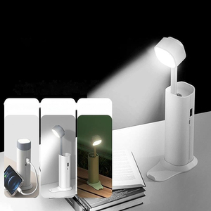 Usb Folding with Mobile Power <b>Small</b> <b>Table</b> Lamp 5000 MAh Multi-function Eye Protection <b>Table</b> Lamp Learning Bedroom Living Room Ou - Product Image 1