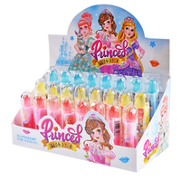 Bonbons durs en forme de rouge à lèvres pour enfants, saveur fruitée, halal, vente en gros, directement de l'usine, sucettes jouets