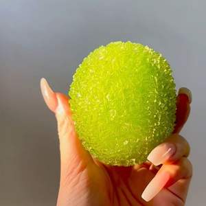 CHENXI Kawaii Juguete Antiestrés de Goma con Forma de Caramelo de Goma de 3 Colores, Bola de Azúcar, Juguete Divertido de Rebote Lento Clásico - Product Image 3