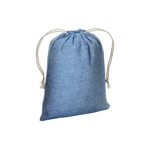 SACCHETTO IN COTONE RICICLATO 15x20 cm - Product Image 3