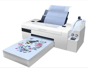 A3 DTF打印机台式打印头胶片喷墨dtg打印机，用于t恤热转印打印机