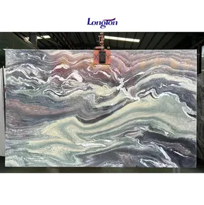 Luxury Italian Kinawa Violet Marble Polished Marble Slab Background Wall Panel Villa Hotel Wall Floor Tiles Bathroom Vanity Top