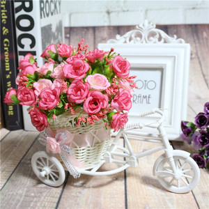 Venta al por mayor estante círculo almacenamiento cesta de flores ecológico multiusos decorativo <span class=keywords><strong>Boutique</strong></span> - Product Image 3