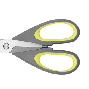 <b>Kitchen</b> <b>Scissors</b> Stainless Steel Straight Head Gray Green Home Use 0392 - Product Image 3