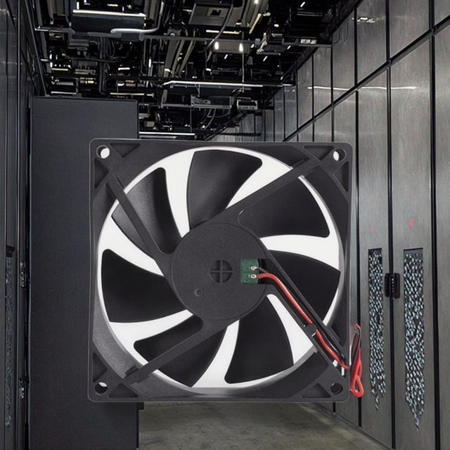 Customizable 120mm 5V 12V High Speed Brushless DC Cooling Fan 2688RPM Dual Ball Bearing OEM ODM PC Case Exhaust Electric Plastic