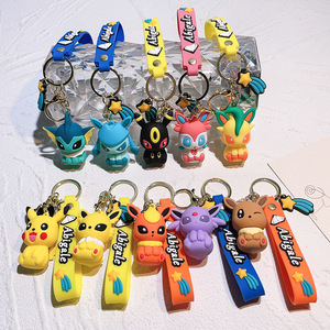 Hình dạng tùy chỉnh 3D mềm PVC Keychain móc chìa khóa logo Móc khóa cao su mềm PVC Keyring cao su cá nhân 3D tùy chỉnh móc chìa khóa - Product Image 5