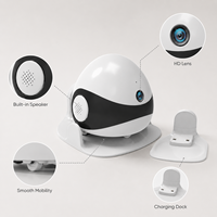 Caméra d'intérieur ODM pour animaux de compagnie avec vidéo HD, contrôle par application et fonction de conversation vocale, visionnage à distance pour chiens et chats à usage domestique