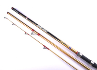 Canne à pêche spinning UCATCHOK 4,2 m, vente chaude, 3 sections, fibre de carbone haute résistance, canne à lancer pour la pêche en surf