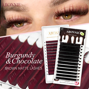 Extensions de <span class=keywords><strong>cils</strong></span> classiques <span class=keywords><strong>bordeaux</strong></span> LB LC, extensions de <span class=keywords><strong>cils</strong></span> Abonnie rouge vin, <span class=keywords><strong>cils</strong></span> volumineux russes, <span class=keywords><strong>cils</strong></span> moelleux pour <span class=keywords><strong>cils</strong></span> effet foxy - Product Image 4