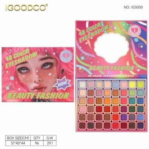 <span class=keywords><strong>KarolG</strong></span> nuevo patrón de belleza de 48 colores, placa de sombra de ojos, placa de maquillaje de color perla mate, paleta impermeable de alta pigmentación fácil de colorear - Product Image 2