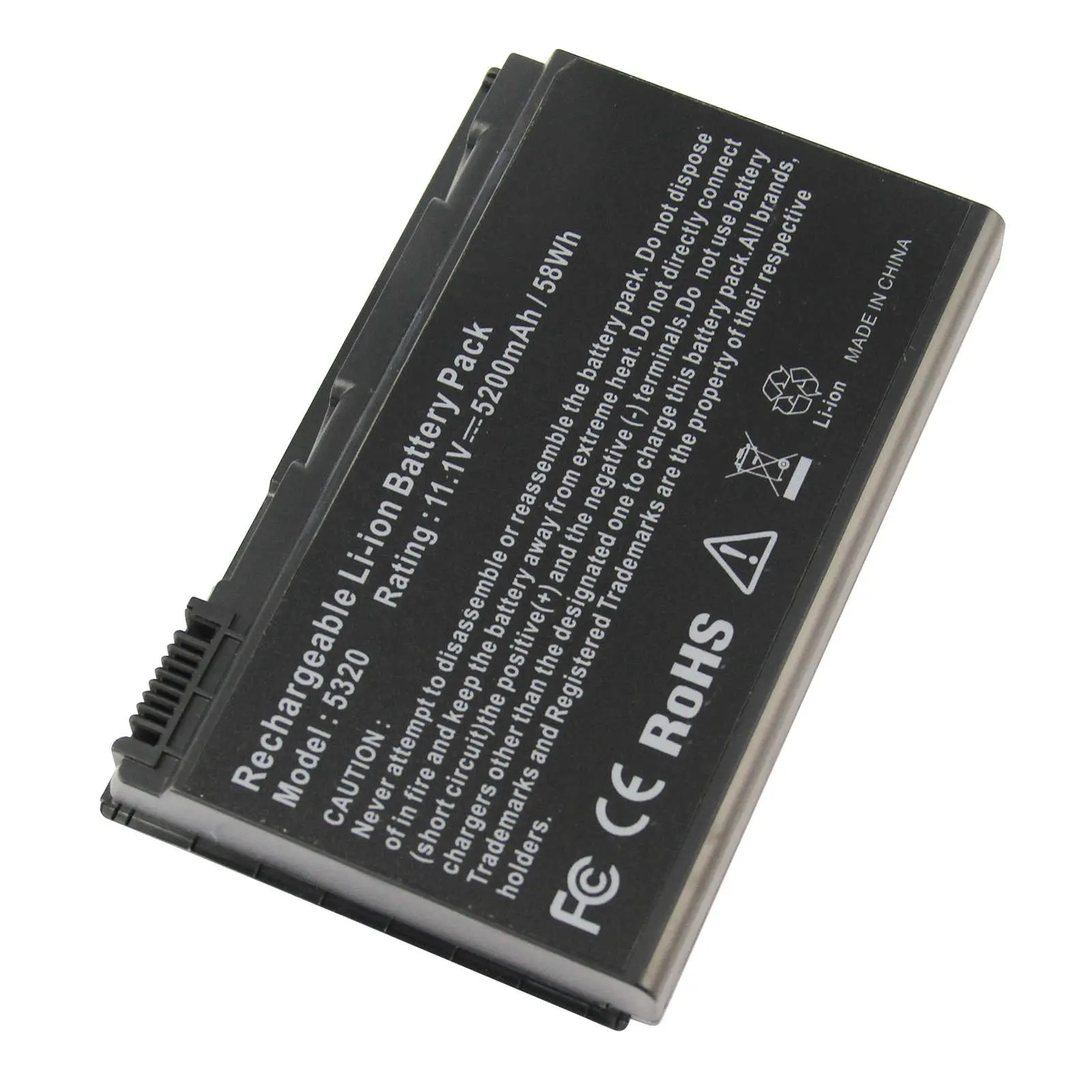 Replacement Laptop Battery for Acer TM00741 TM00751 GRAPE34 Extensa 5210 5220 5610 5630 5230 5310 5320 5430 7220 7620 Batteries