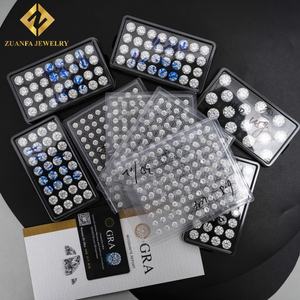 โมอิสซาไนต์ทรงกลม ใบรับรอง GRA 0.5 กะรัต 1.0 กะรัต 2.0 กะรัต 3.0 กะรัต 4.0 กะรัต สี DEF ขายส่ง เพชร VVS แบบเม็ดเดี่ยว โมอิสซาไนต์แบบไม่มีตัวเรือน - Product Image 3