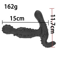 Vibrateur anal de grande taille Octopus Alien avec télécommande via application, supporte l'emballage personnalisé avec logo