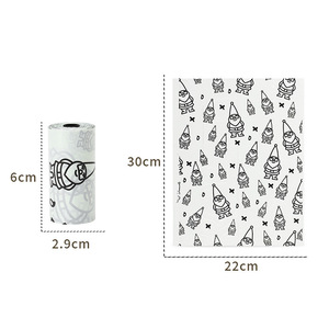 Bolsas para excrementos de mascotas de 1.2 mm de grosor, doble capa, biodegradables, para la eliminación de desechos de perros y gatos - Product Image 2