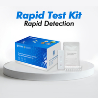 Kits de test rapide de la maladie de la fusarion des bananiers (Fusarium Wilt Disease, Foc, TR4) utilisant l'amplification basée sur la recombinase (RBA), en plastique carré, portables, pour la détection des parasites