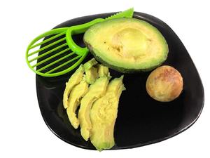 ที่ตัดอะโวคาโด พลาสติก PP อเนกประสงค์ สีเขียว ที่คว้านเมล็ดเชีย ที่ปอกผลไม้ ที่ตัดเนย ที่แยกเนื้อผลไม้ มีด ที่ปอกผัก อุปกรณ์ครัว - Product Image 6