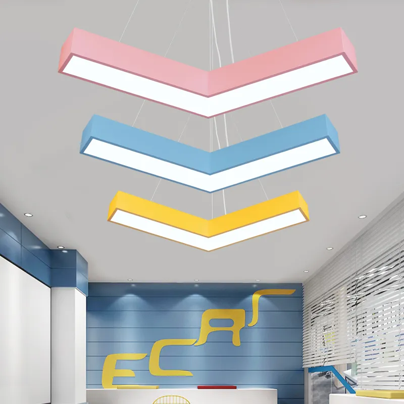 Children ceiling light playground led pendant lights led hanging lamp for house for school room