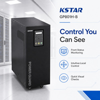 Kstar GP801H-B 1000VA/800W, onduleur de machine longue durée, redresseur SCR, transformateur d'isolement de sortie, interrupteur de dérivation électronique statique