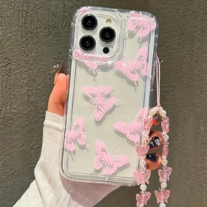 <span class=keywords><strong>Coque</strong></span> de téléphone transparente avec oreilles d'ours et sangle à motif tendance, <span class=keywords><strong>compatible</strong></span> avec les commandes en gros de housses de téléphone portable - Product Image 5